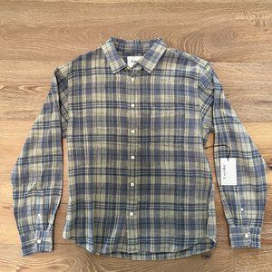 Corridor NYC Hemp Blend Button-Down Shirt